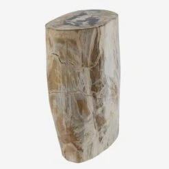 Petrified Log Side Table Or Stool -Andrew Martin 204607 petrified log stool 10