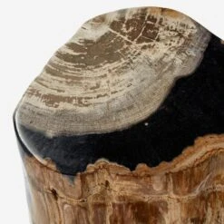 Petrified Log Side Table Or Stool -Andrew Martin 204610 petrified log stool detail 3