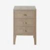 Georgia Cream Bedside Table -Andrew Martin 204651 georgia bedside table cream front st0376
