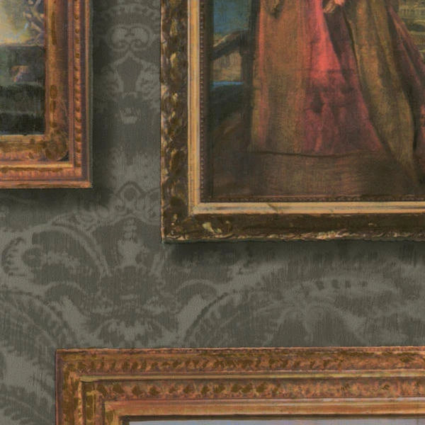 Gallery Wallpaper - Charcoal Wallpaper 4 Gallery Wallpaper - Charcoal Wallpaper - Image 2