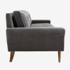 Firecracker Sofa, Grey -Andrew Martin 205404 firecracker grey sofa side