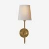 Bryant Wall Light, Hand-Rubbed Antique Brass -Andrew Martin 207633 bryant wall light in hand rubbed antique brass