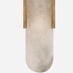 Melange Wall Light, Antique-Burnished Brass/Alabaster 9 Melange Wall Light, Antique-Burnished Brass/Alabaster -Andrew Martin 207648 melange wall light in antique burnished brass with alabaster