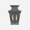Elsinore Wall Lantern, Weathered Zinc -Andrew Martin 207688 elsinore wall lantern in weathered zinc