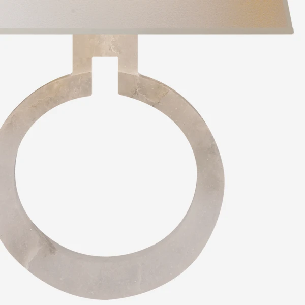 Ring Form Wall Light, Alabaster 4 Ring Form Wall Light, Alabaster - Image 2