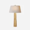 Fluted Spire Table Lamp, Gilded Iron -Andrew Martin 207989 fluted spire table lamp in gilded iron