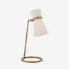 Clarkson Table Lamp, Hand-Rubbed Antique Brass -Andrew Martin 208020 clarkson table lamp in antique brass