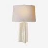 Sierra Table Lamp, Plaster White -Andrew Martin 208027 sierra buffet plaster white