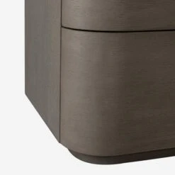 Hampstead Nightstand -Andrew Martin 210498 hampstead nightstand 3 draws smoked oak detail web 3