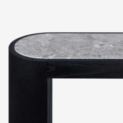 Hampstead Charcoal Console Table 14 Hampstead Charcoal Console Table -Andrew Martin 210575 hampstead console table charcoal oak detail