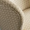 Dorothy Houndstooth Swivel Chair, Houndstooth -Andrew Martin 213474 dorothy houndstooth detail