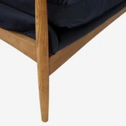 Crispin Sofa, Blue -Andrew Martin 213987 crispin sofa leg detail sof0452