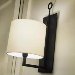 Aspen Wall Light, Black Rust -Andrew Martin 214551 aspen wall light black rust