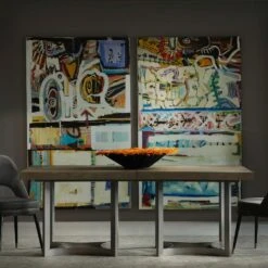 Ashton Extending Dining Table, Light -Andrew Martin 214603 ashton dining table