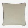 Pelham Stone Cushion -Andrew Martin 214645 pelham stone with taupe piping cushion acc2618