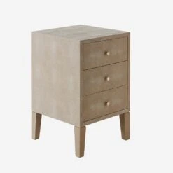 Georgia Cream Bedside Table -Andrew Martin 214706 georgia bedside table cream angle st0376