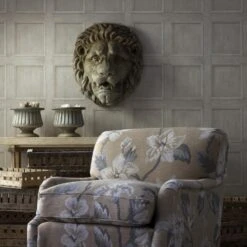 Regent Grey Wallpaper -Andrew Martin 214788 regent grey wallpaper lifestyle