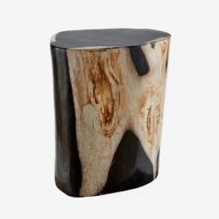 Petrified Log Side Table Or Stool -Andrew Martin 214886 petrified log stool 3