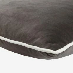 Pelham Charcoal Cushion -Andrew Martin 214976 pelham charcoal cushion detail acc2755