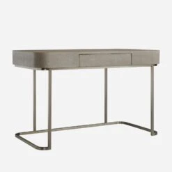 Jacques Grey Desk -Andrew Martin 214997 jacques desk grey angle