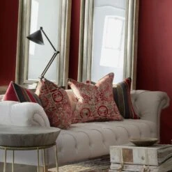 Iznik Red Cushion -Andrew Martin 215034 iznik red