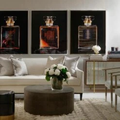 Braden Coffee Table, Grey -Andrew Martin 215190 braden coffee table lifestyle for web