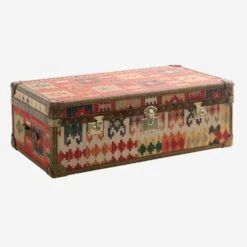 Kilim Trunk Coffee Table -Andrew Martin 215254 kilim trunk coffee table