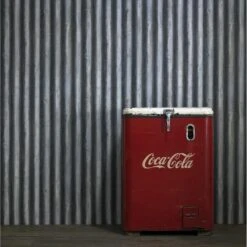 Palmer Steel Wallpaper -Andrew Martin 215291 palmer wallpaper lifestyle 3