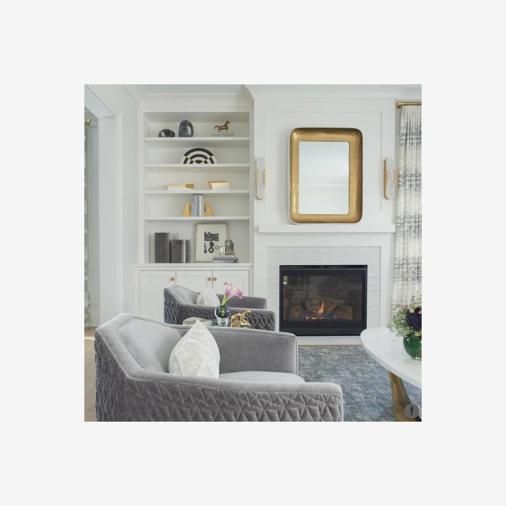 Melange Wall Light, Antique-Burnished Brass/Alabaster 5 Melange Wall Light, Antique-Burnished Brass/Alabaster - Image 3