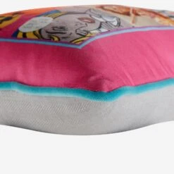 60s Neon Cushion -Andrew Martin 215459 60s cushion detail