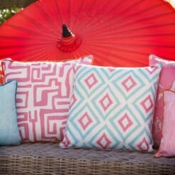 Reef Tropic Outdoor Outdoor Cushion -Andrew Martin 215606 the great outdoors reef tropic glacier lagoon