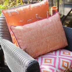 Delta Lava Outdoor Outdoor Cushion -Andrew Martin 215738 kingdom lava delta lava