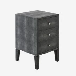 Georgia Grey Bedside Table 8 Georgia Grey Bedside Table -Andrew Martin 215864 georgia bedside table grey angle st0377