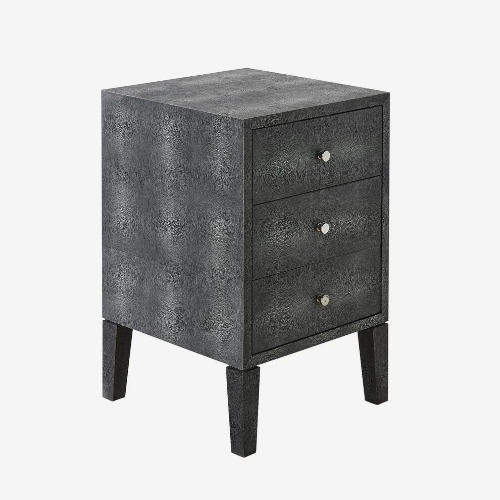 Georgia Grey Bedside Table 5 Georgia Grey Bedside Table - Image 3