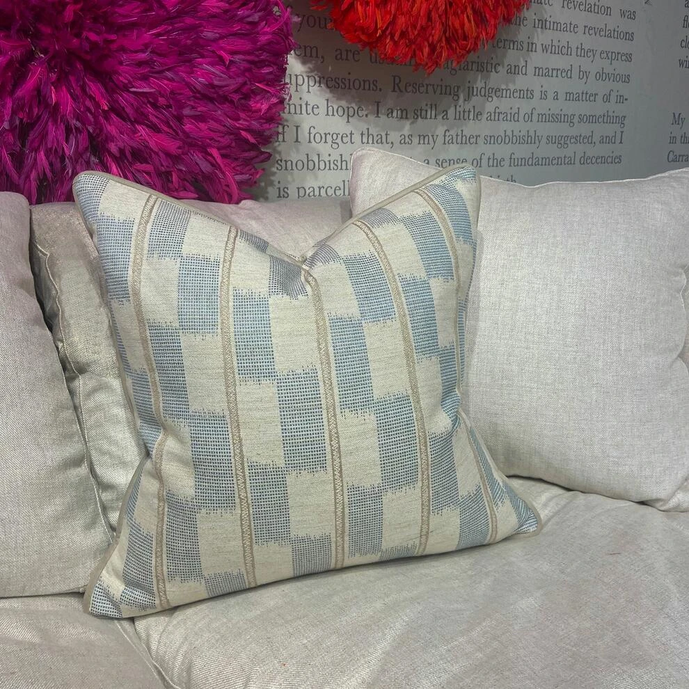 Positano Aqua Cushion 5 Positano Aqua Cushion - Image 3