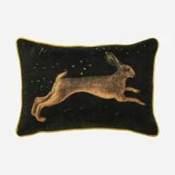 Pisanello Hare Cushion 9 Pisanello Hare Cushion -Andrew Martin 215974 national gallery velvet hare cushion acc2844