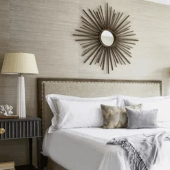 Fluted Spire Table Lamp, Plaster White -Andrew Martin 216121 fluted spire white