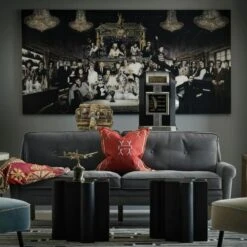 Firecracker Sofa, Grey -Andrew Martin 216331 wonderful world1