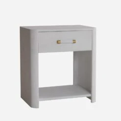 Moby White Bedside Table 8 Moby White Bedside Table -Andrew Martin 216522 moby white for web