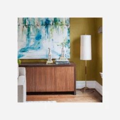 Frankfort Floor Lamp, Hand-Rubbed Antique Brass And Mahogony 7 Frankfort Floor Lamp, Hand-Rubbed Antique Brass And Mahogony -Andrew Martin 216771 frankfort 2