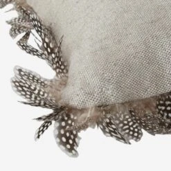 Feather Guinea Fabric -Andrew Martin 216777 csh ossington linen fb guinea feathers p corner