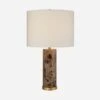 Cliff Table Lamp, Brown Marble -Andrew Martin 216787 cliff table lamp brown marble