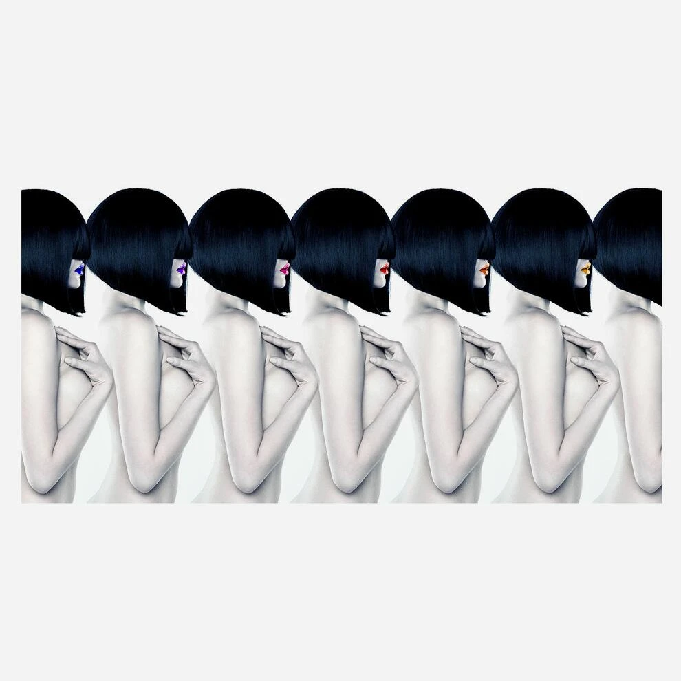 Ladies Plexiglass Artwork, Rainbow 3 Ladies Plexiglass Artwork, Rainbow