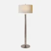 Longacre Floor Lamp, Polished Nickel -Andrew Martin 217211 longacre floor lamp in polished nickel