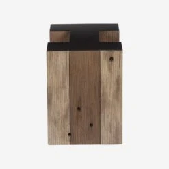 Wooden Letter I Alphabet Side Table