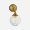 Cristol Wall Light -Andrew Martin 218199 cristol antique brass wall light
