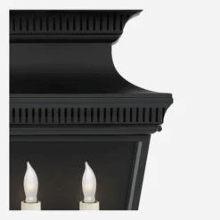 Elsinore Wall Lantern, Black -Andrew Martin 218269 elsinore wall lantern in black