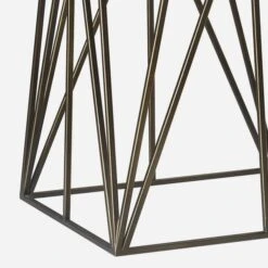 Emerson Square Side Table Side Table 11 Emerson Square Side Table Side Table -Andrew Martin 218760 emerson sqaure table detail 2