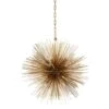 Luxury Pendant Light -Andrew Martin 22405 strada medium round pendant gild