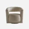 Madison Swivel Chair, Huntsman Ivory -Andrew Martin 224612 madison swivel huntsman ivory front